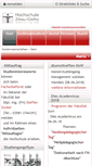 Mobile Screenshot of f-s.hszg.de